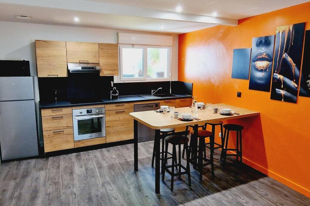 Maison, 4 A 6 Pers, Clim, Parking Prive, 2 Chambres 阿让 外观 照片