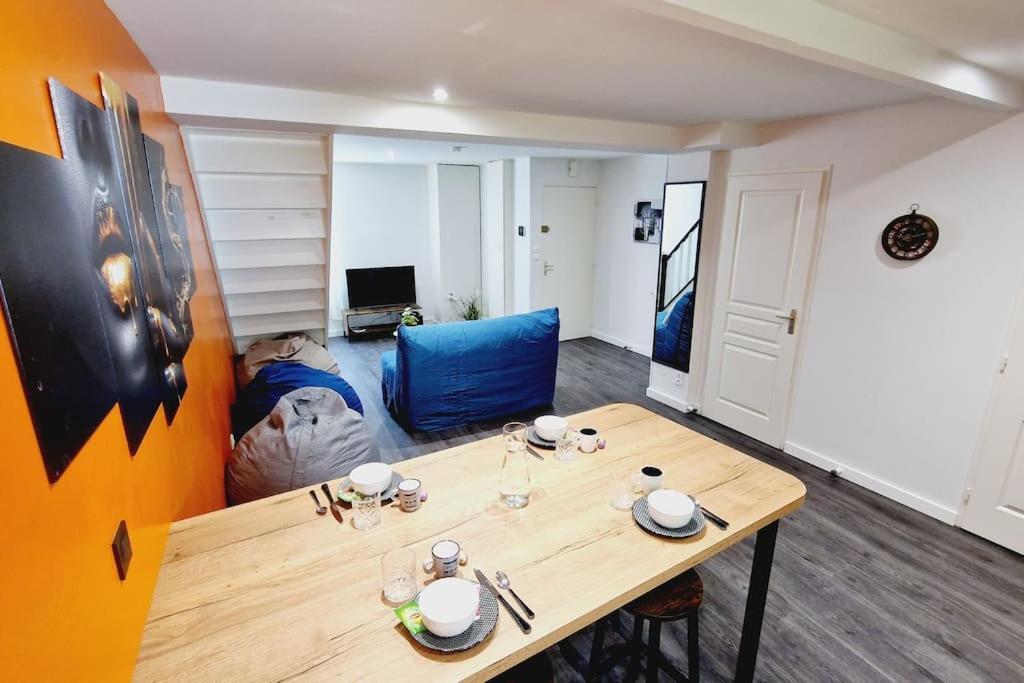 Maison, 4 A 6 Pers, Clim, Parking Prive, 2 Chambres 阿让 外观 照片