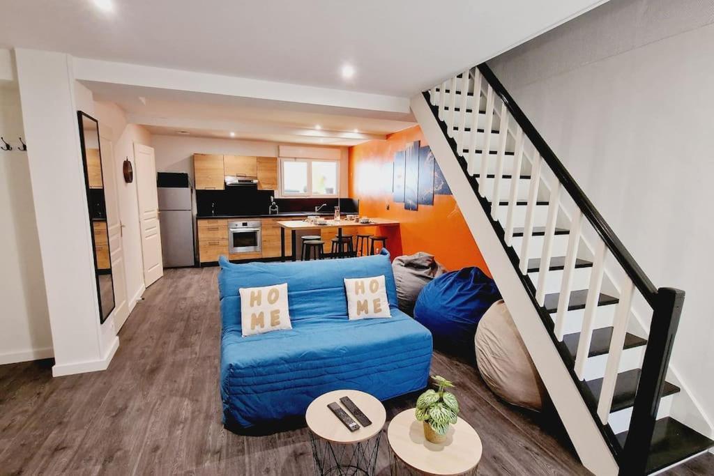 Maison, 4 A 6 Pers, Clim, Parking Prive, 2 Chambres 阿让 外观 照片